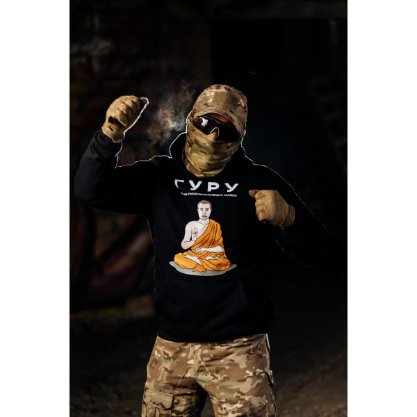 Худі з принтом "ГУРУ"