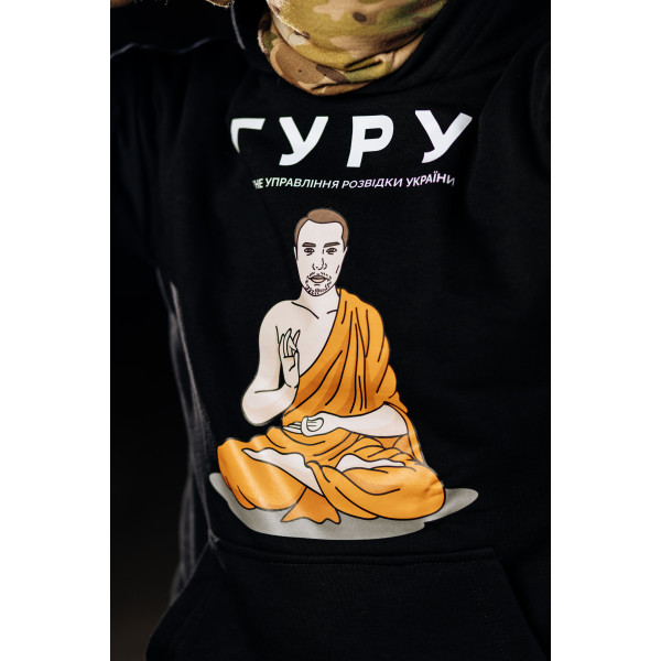 Худі з принтом "ГУРУ"