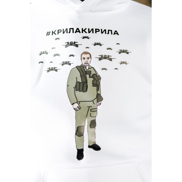 Худі з принтом "Крила Кирила"