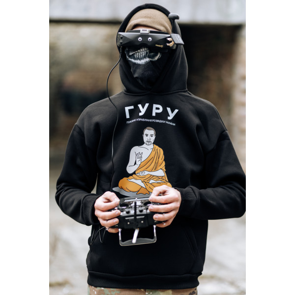 Худі з принтом "ГУРУ"