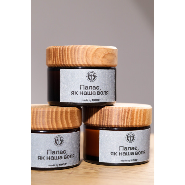 Свічка підсумок з лого "Крила" ГУР