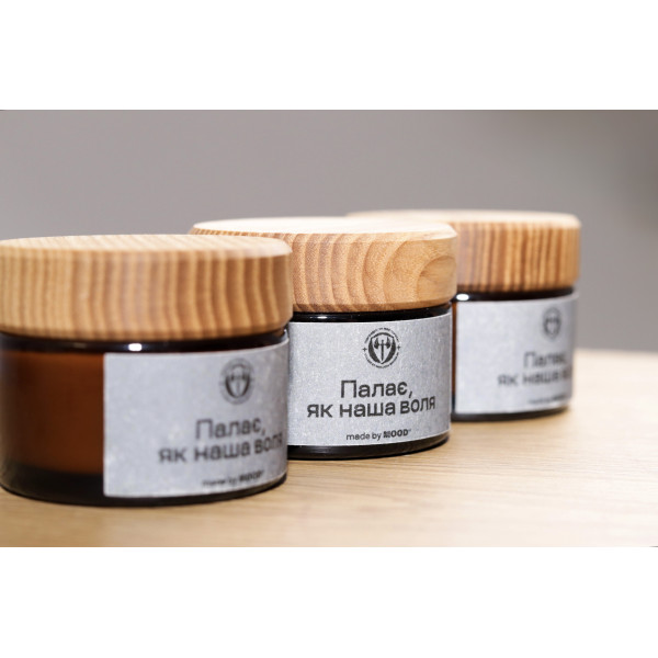 Свічка підсумок з лого "Крила" ГУР