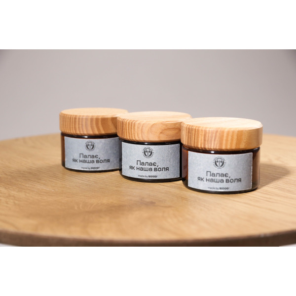 Свічка підсумок з лого "Крила" ГУР