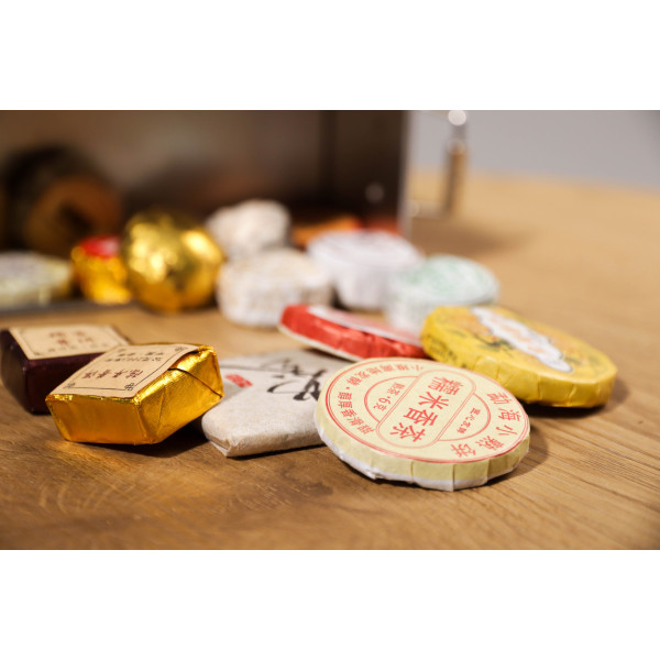 Чай Пуер з лого "Крила" ГУР