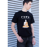 Футболка з принтом "ГУРУ"