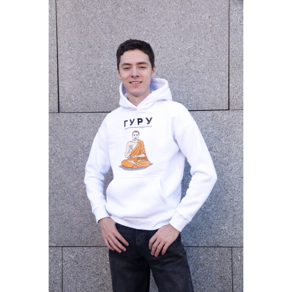 Худі з принтом "ГУРУ"
