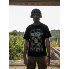 Футболка з принтом Мілітарна