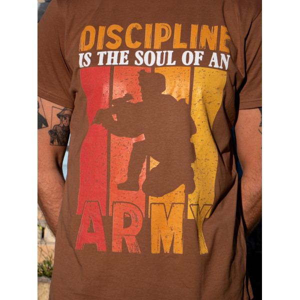 Футболка з принтом Army Мілітарна