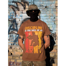 Футболка з принтом Army Мілітарна