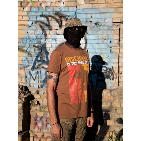 Футболка з принтом Army Мілітарна