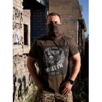 Футболка з принтом WarShow Мілітарна