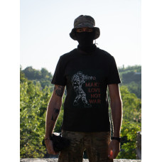 Футболка з принтом NotWar Мілітарна