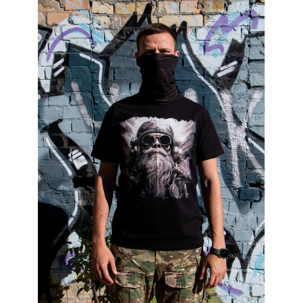 Футболка з принтом Old Мілітарна